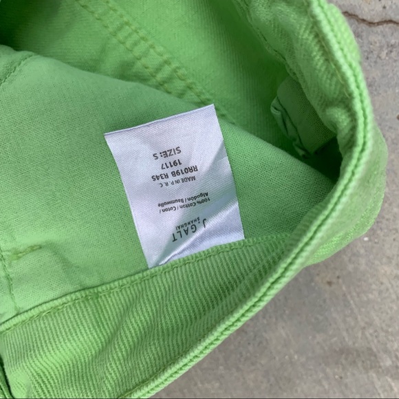 NWT Lime Jean Mini Skirt - Picture 5 of 5